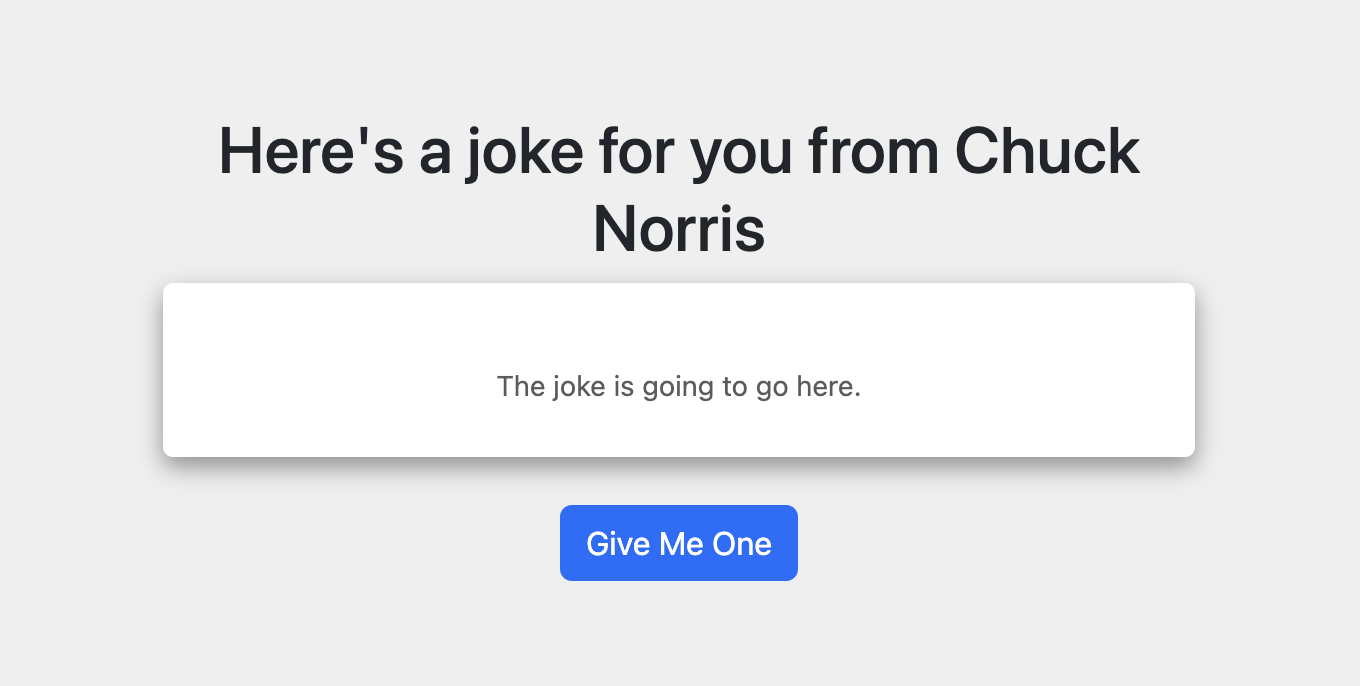 Chuck Norris Joke